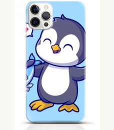 Penguin iPhone 16 Pro Max case Style 12