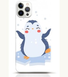 Penguin iPhone 16 Pro Max case Style 14