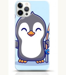 Penguin iPhone 16 Pro Max case Style 19