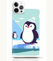 Penguin iPhone 16 Pro Max case Style 2