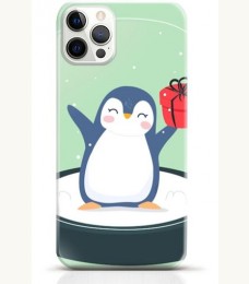 Penguin iPhone 16 Pro Max case Style 3