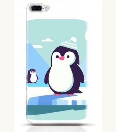 Penguin iPhone 8 Plus case Style 2