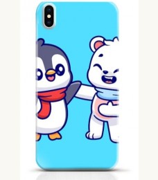 Penguin iPhone XS case Style 21