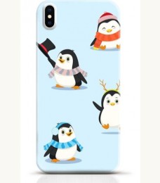 Penguin iPhone XS case Style 24