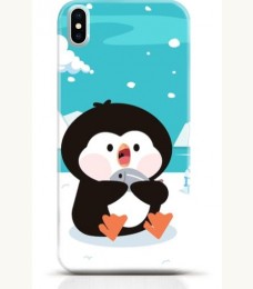 Penguin iPhone XS Max case Style 10