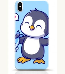 Penguin iPhone XS Max case Style 12