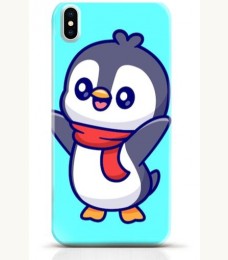 Penguin iPhone XS Max case Style 16