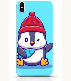 Penguin iPhone XS Max case Style 18