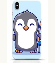 Penguin iPhone XS Max case Style 19