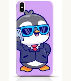 Penguin iPhone XS Max case Style 9