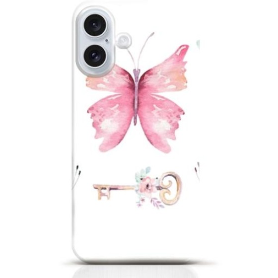 Butterfly iPhone 16 Plus case Style 19