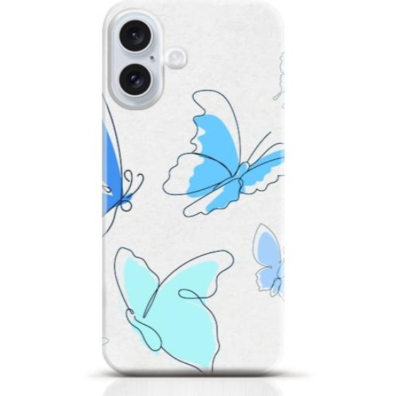 Butterfly iPhone 16 Plus case Style 7