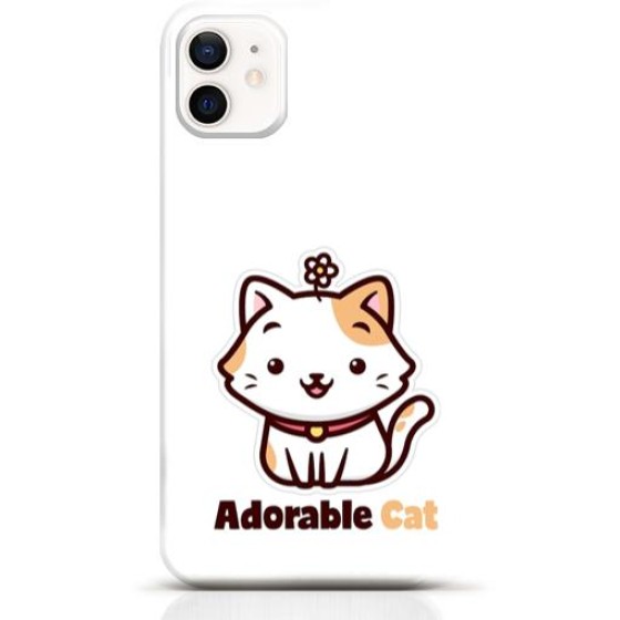 Cat iPhone 12 mini case Style 1