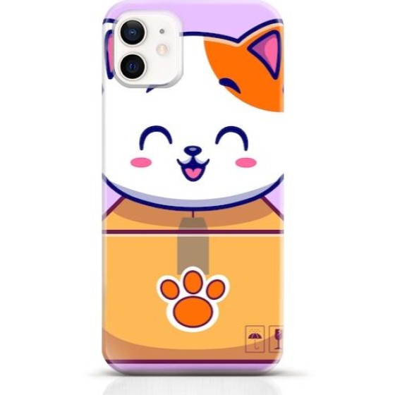 Cat iPhone 12 mini case Style 20