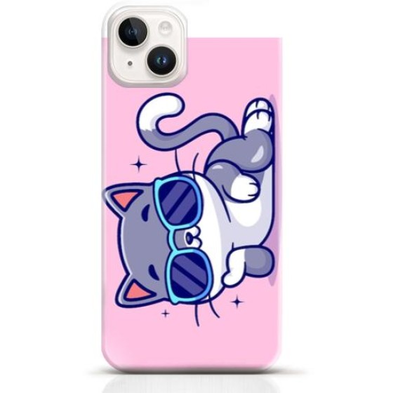Cat iPhone 13 mini case Style 8