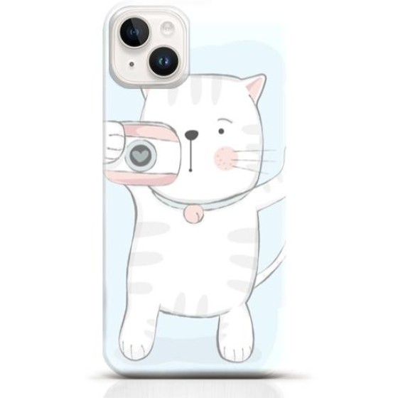 Cat iPhone 13 mini case Style 9