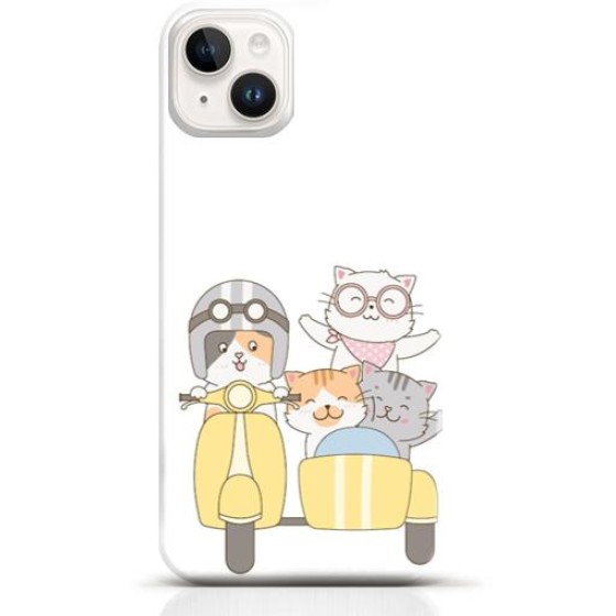 Cat iPhone 14 Plus case Style 16