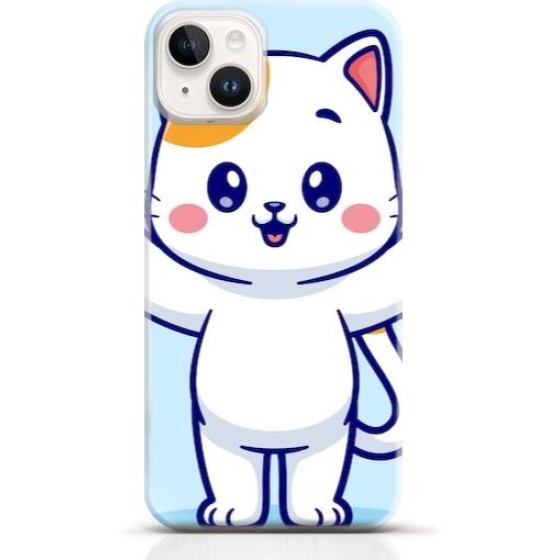 Cat iPhone 14 Plus case Style 22