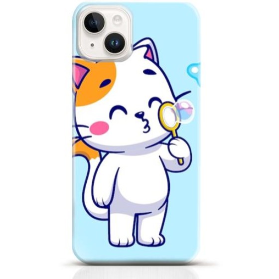 Cat iPhone 15 Plus case Style 11