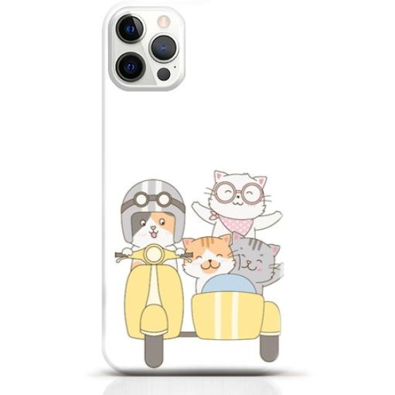 Cat iPhone 15 Pro Max case Style 16