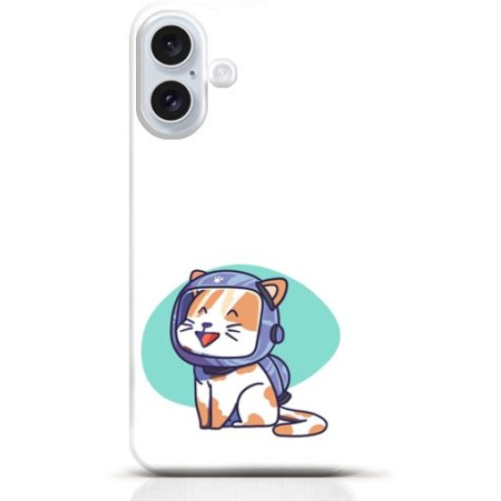 Cat iPhone 16 case Style 12
