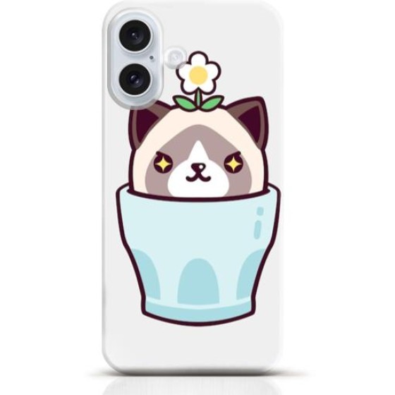 Cat iPhone 16 case Style 19