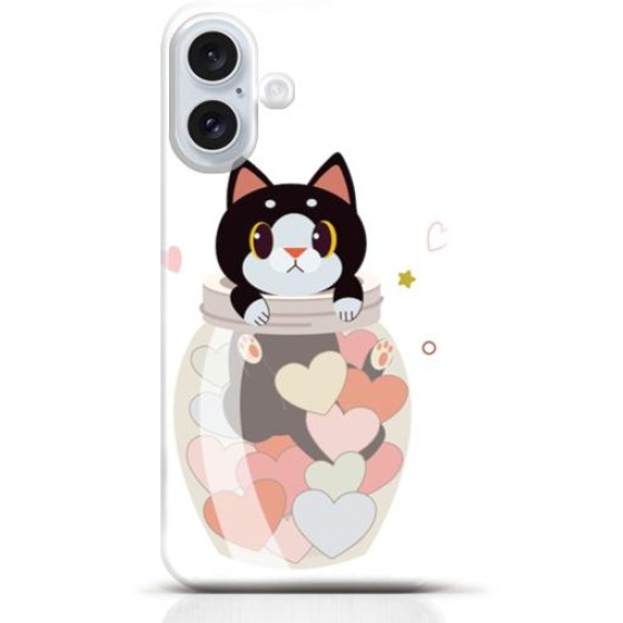 Cat iPhone 16 case Style 7