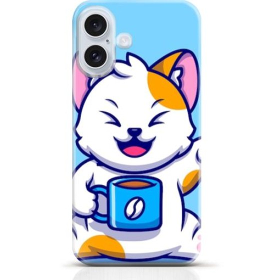 Cat iPhone 16 Plus case Style 13