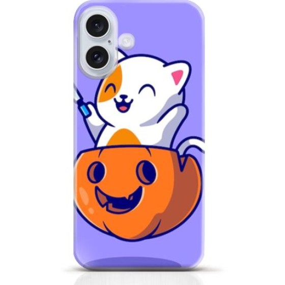 Cat iPhone 16 Plus case Style 18