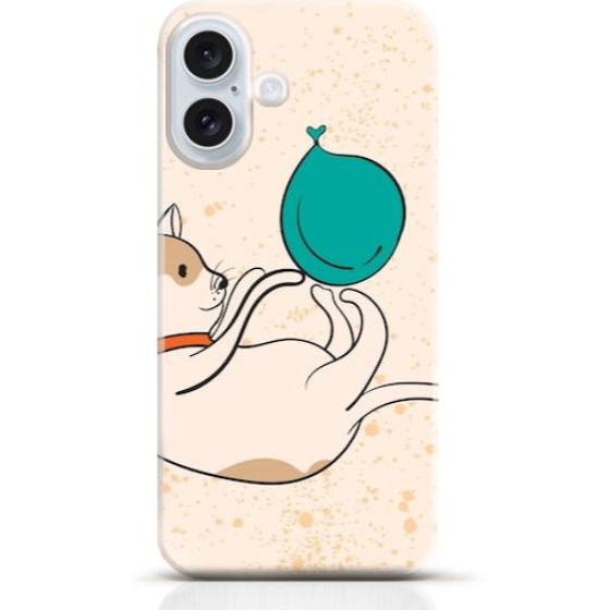 Cat iPhone 16 Plus case Style 2