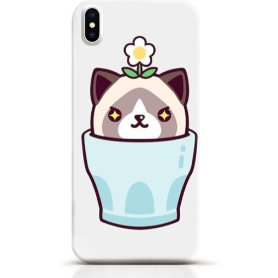 Cat iPhone XS case Style 19