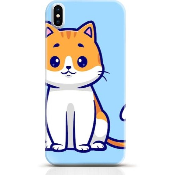 Cat iPhone XS case Style 24