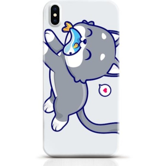 Cat iPhone XS Max case Style 15