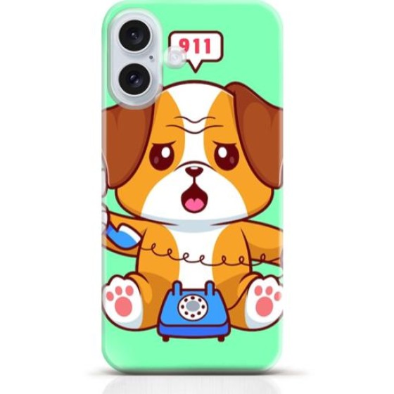 Dog iPhone 16 case Style 19