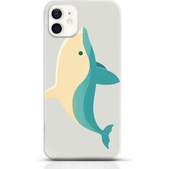 Dolphin iPhone 12 mini case Style 11