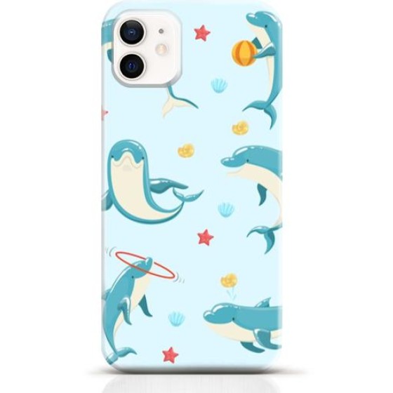 Dolphin iPhone 12 mini case Style 15