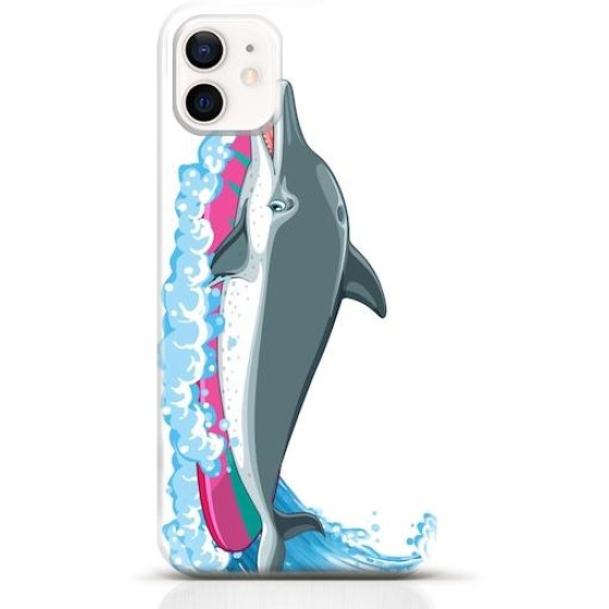 Dolphin iPhone 12 mini case Style 20