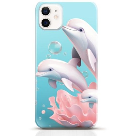 Dolphin iPhone 12 mini case Style 6