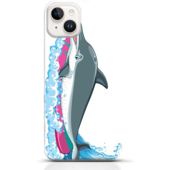 Dolphin iPhone 14 case Style 20