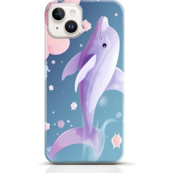 Dolphin iPhone 14 case Style 4