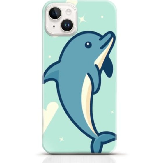Dolphin iPhone 15 case Style 19