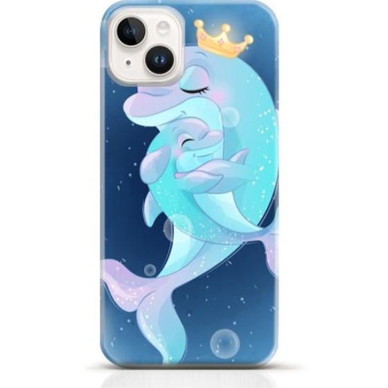 Dolphin iPhone 15 case Style 25