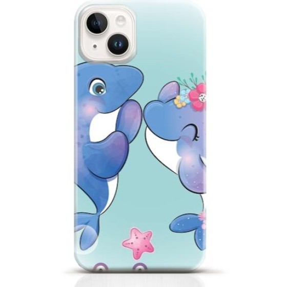 Dolphin iPhone 15 Plus case Style 17