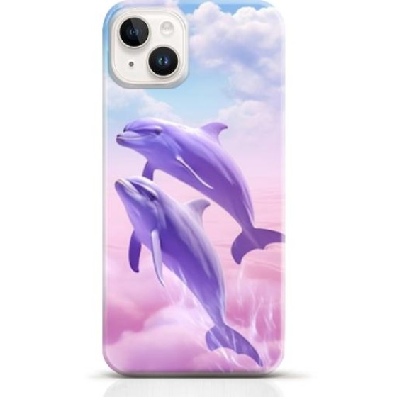 Dolphin iPhone 15 Plus case Style 2