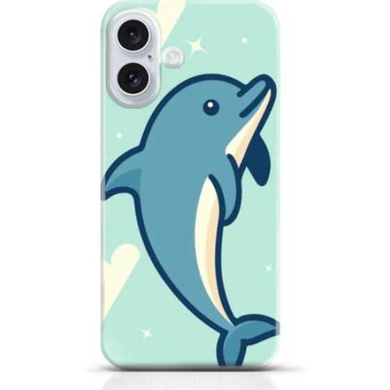 Dolphin iPhone 16 Plus case Style 19
