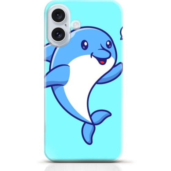 Dolphin iPhone 16 Plus case Style 22