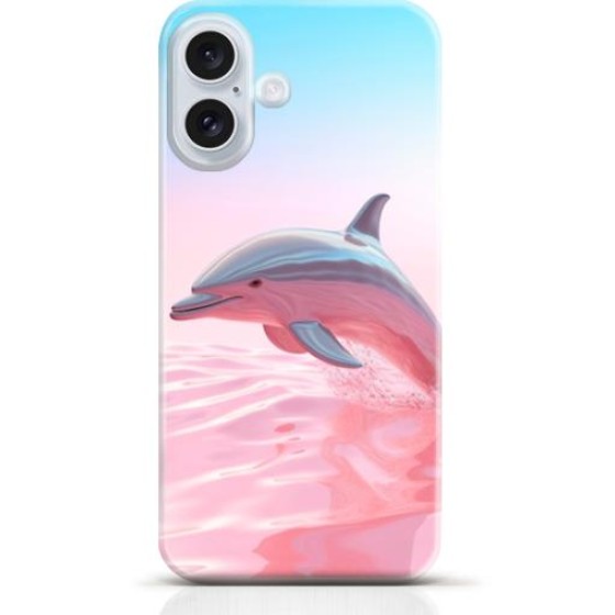 Dolphin iPhone 16 Plus case Style 5
