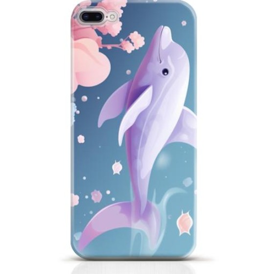 Dolphin iPhone 8 case Style 4