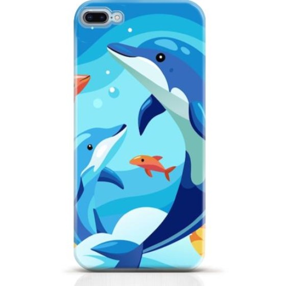 Dolphin iPhone 8 Plus case Style 8