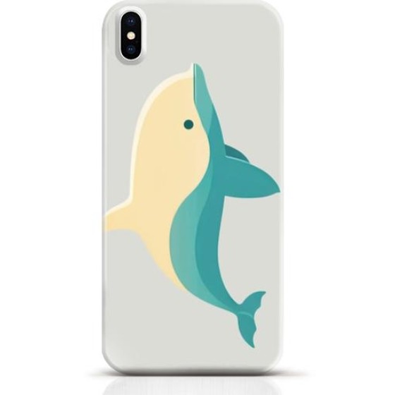 Dolphin iPhone X case Style 11